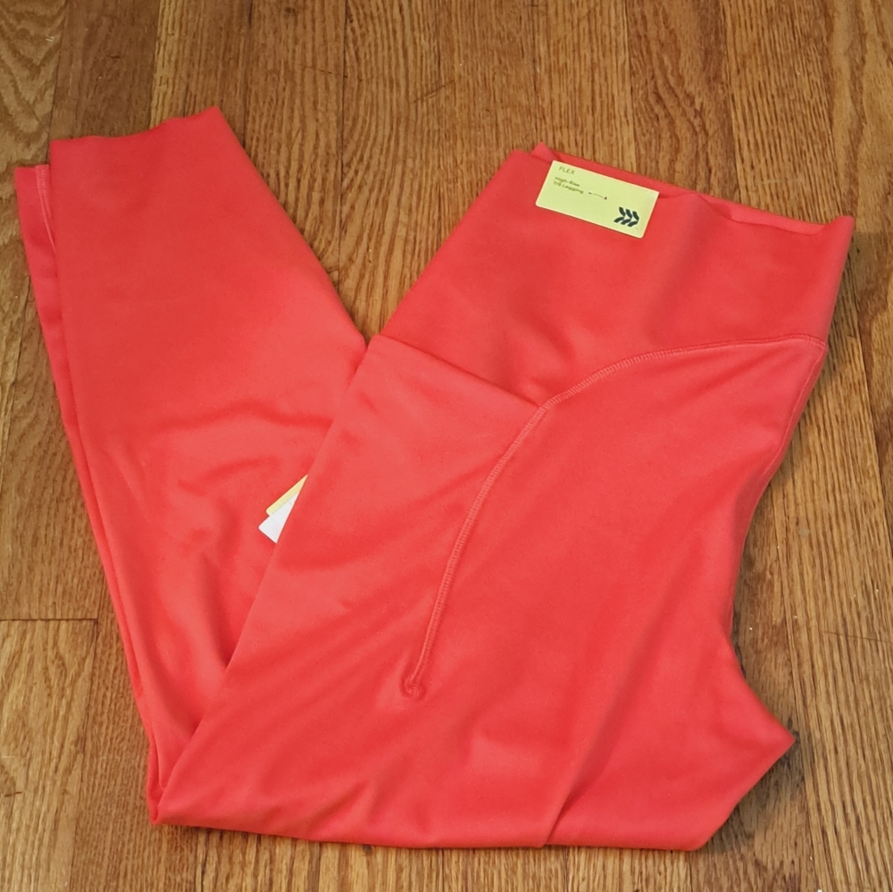 All in Motion Cherry Red  Flex High-Rise 7/8 leggings  Women's XXL NWT